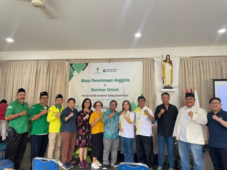 DPC Gemabudhi Jakarta Timur Hadiri Acara Seminar Umum Oleh Pemuda Katolik Cabang Jakarta Timur